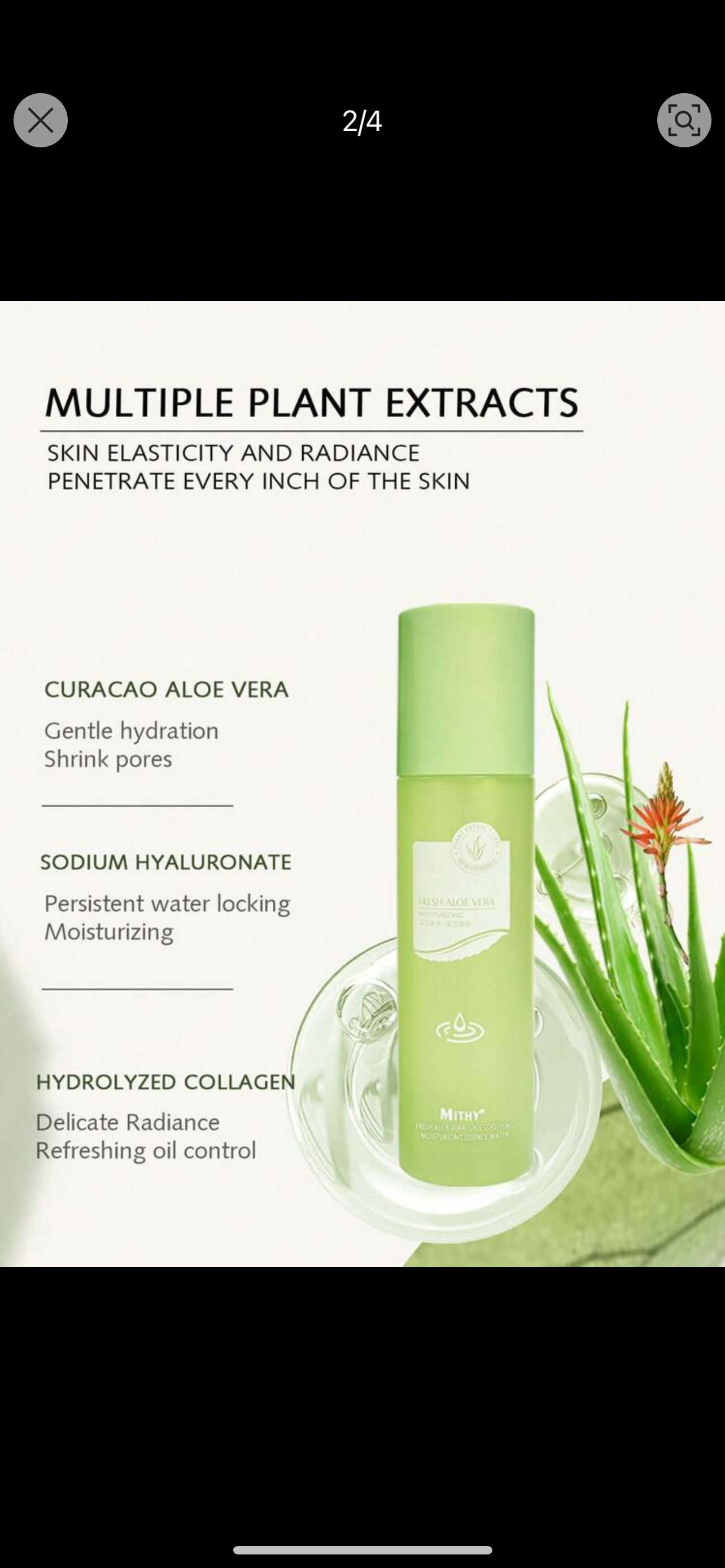 Fresh Aloe Vera Juice Hydrating & Moisturizing Skin Care, Daily Casual Care Products