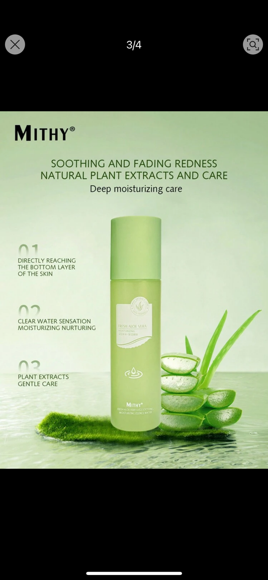 Fresh Aloe Vera Juice Hydrating & Moisturizing Skin Care, Daily Casual Care Products