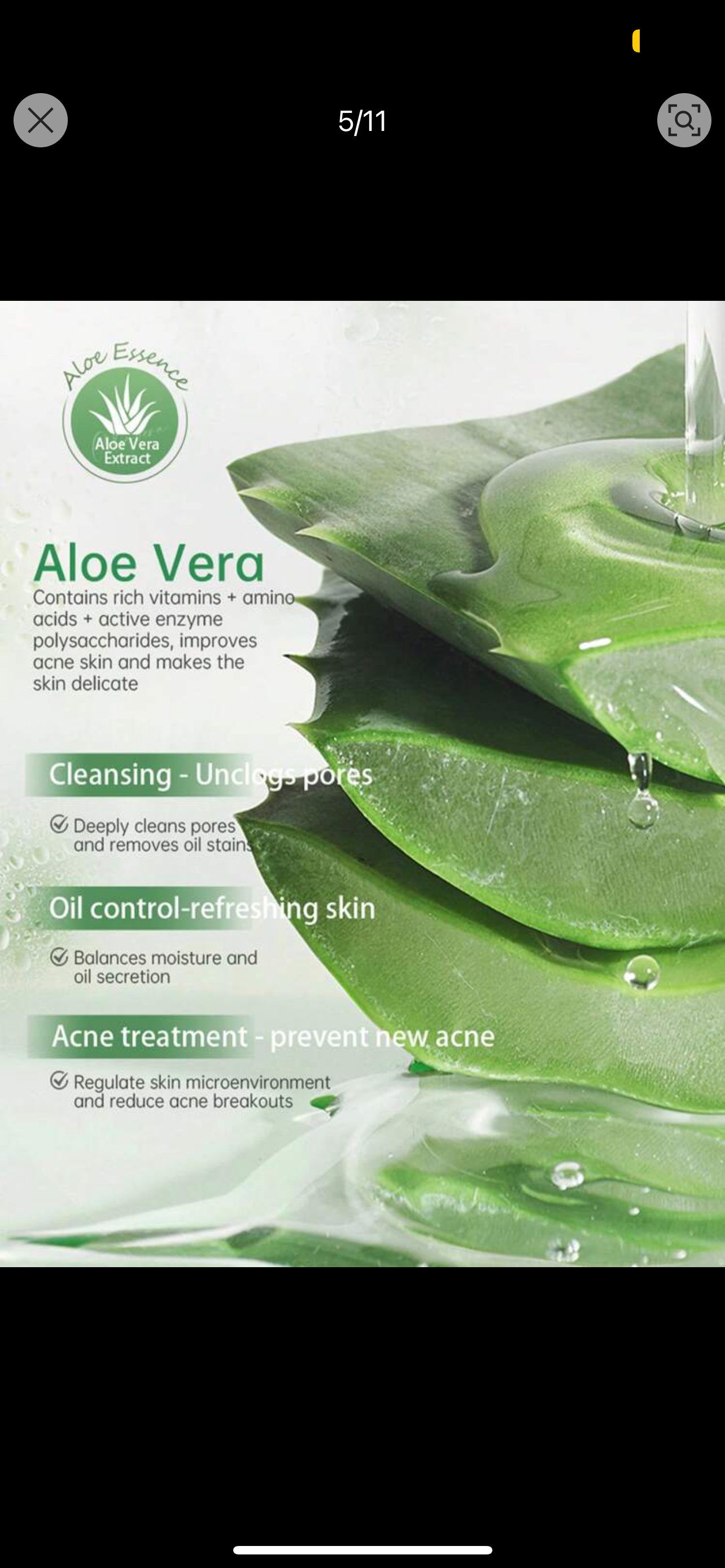 100g Aloe Vera Facial Cleanser, Moisturizing Oil-Control Deep Pore Cleansing And Skin Brightening, Suitable For All Women Skin Types